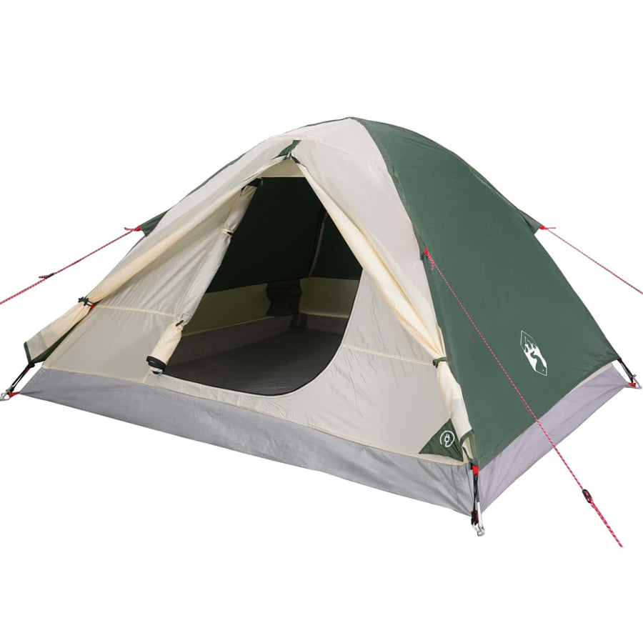 Tent 3-Persoons 240X217X120 Cm 190T Taft Groen