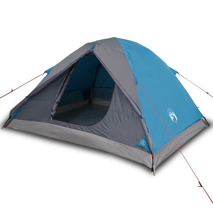 Tent 3-Persoons 240X217X120 Cm 190T Taft Blauw