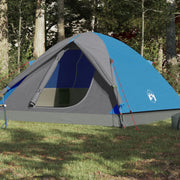 Koepeltent 3-persoons 240x217x120 cm blauw