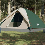 Koepeltent 6-persoons 348x340x190 cm groen