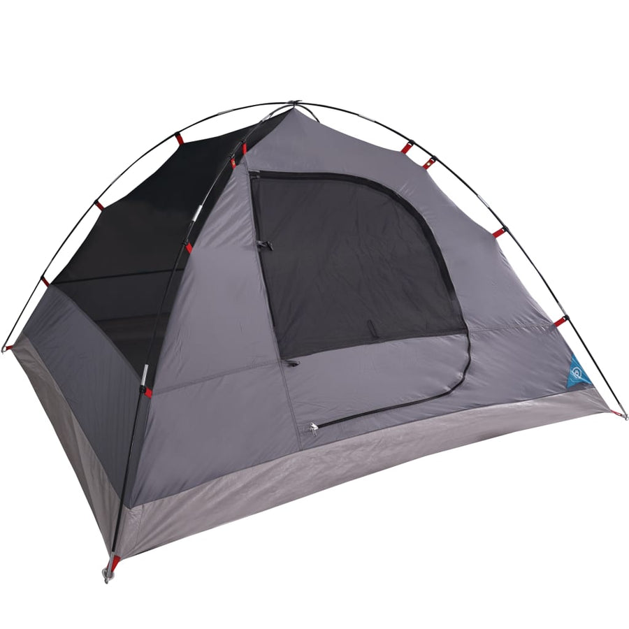 Tent 6-Persoons 348X340X190 Cm 190T Taft Blauw
