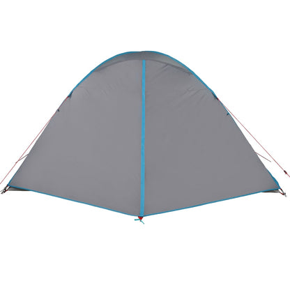 Tent 6-Persoons 348X340X190 Cm 190T Taft Blauw