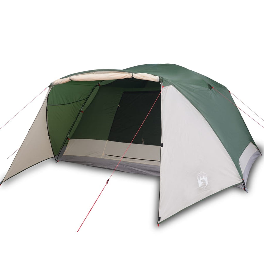 Tent 4-Persoons 350X280X155 Cm 190T Taft Groen