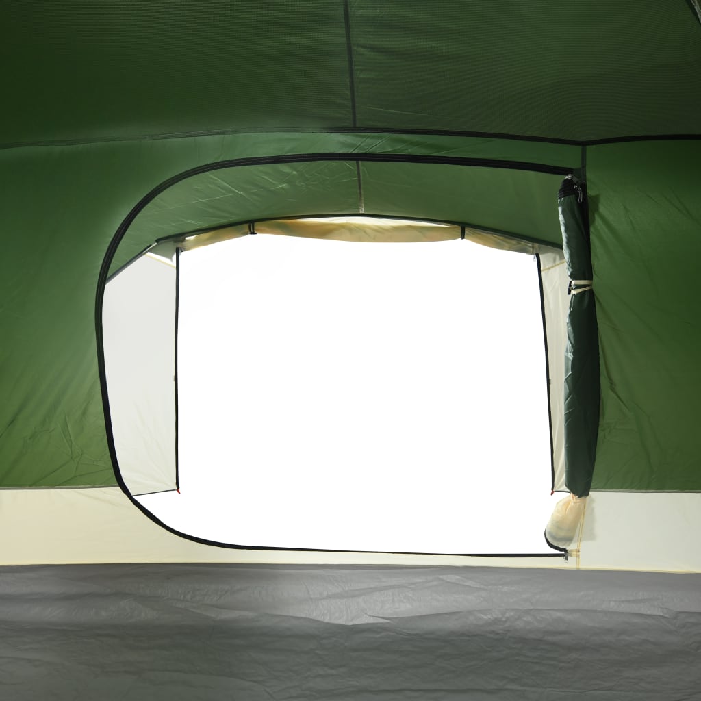 Tent 6-Persoons 412X370X190 Cm 190T Taft Groen