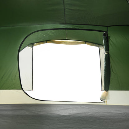 Tent 6-Persoons 412X370X190 Cm 190T Taft Groen