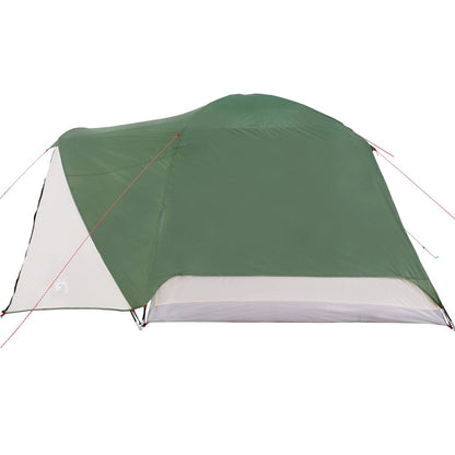Tent 6-Persoons 412X370X190 Cm 190T Taft Groen
