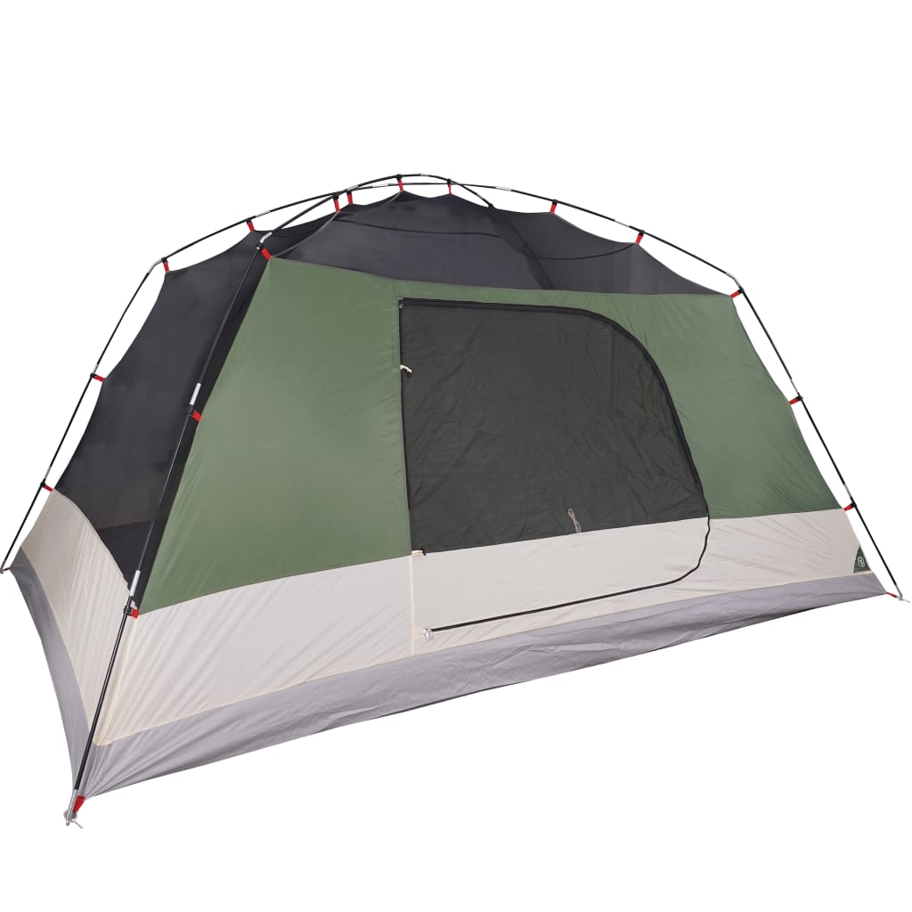 Tent 6-Persoons 412X370X190 Cm 190T Taft Groen