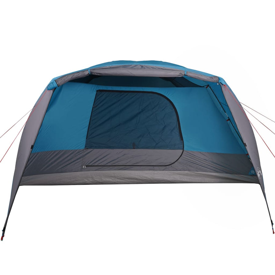 Tent 6-Persoons 412X370X190 Cm 190T Taft Blauw