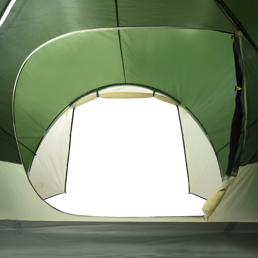 Tent 8-Persoons 360X430X195 Cm 190T Taft Groen