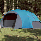 Family tent crossvent 8-person waterproof blue