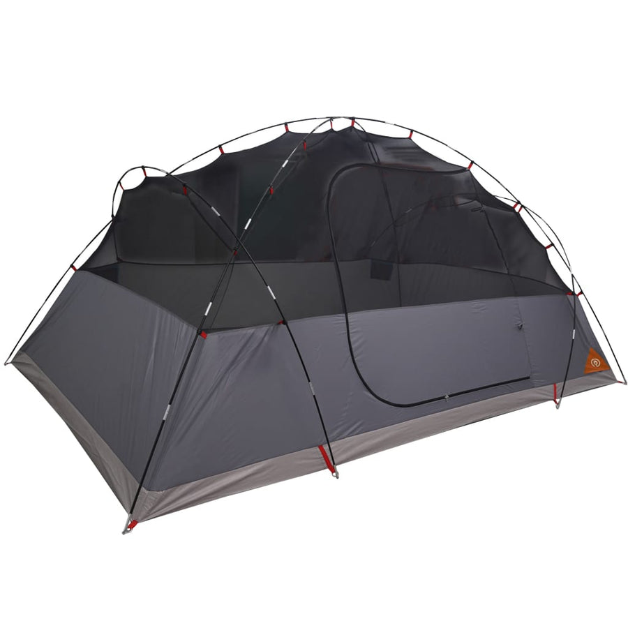 Tent 8-Persoons 360X430X195 Cm 190T Taft Grijs En Oranje