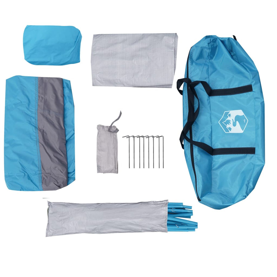 Privacytent 121X121X225 Cm 190T Taft Blauw