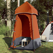 Privacytent 121x121x225 cm grijs oranje