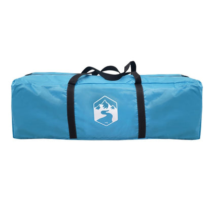 Tent 7-Persoons 350X350X280 Cm 185T Taft Blauw