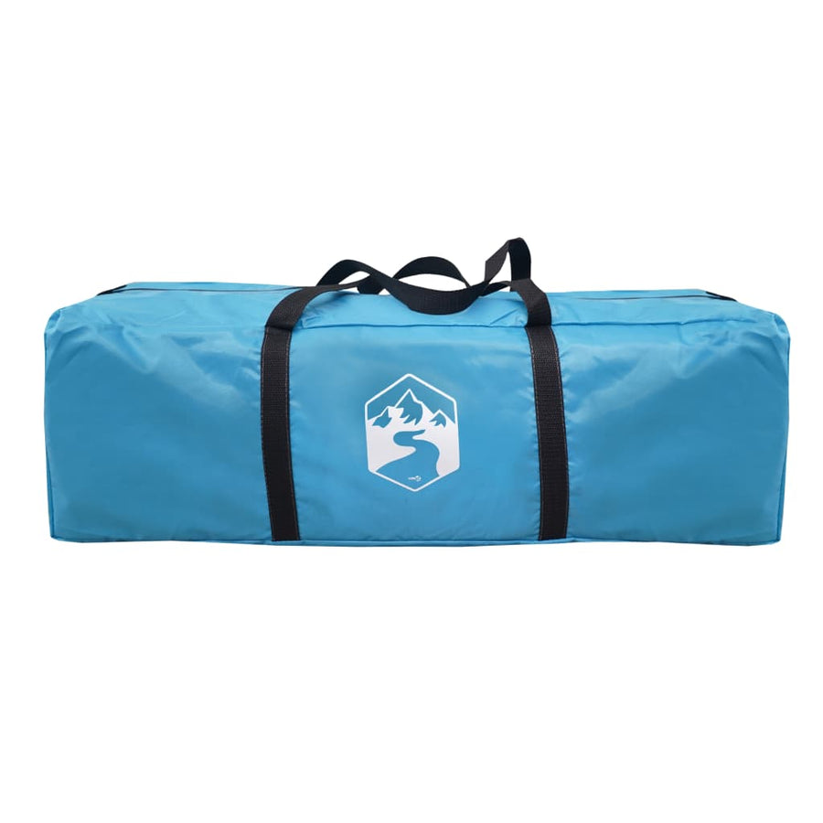 Tent 7-Persoons 350X350X280 Cm 185T Taft Blauw