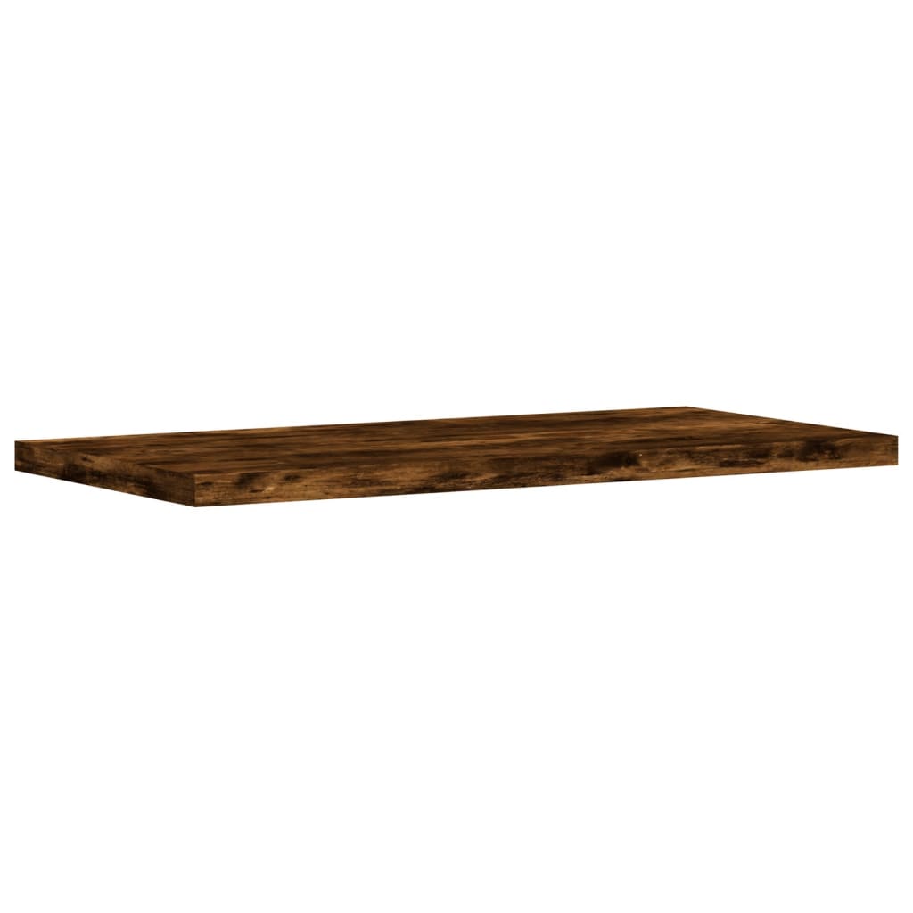Wandschappen 40X20X1,5 Cm Bewerkt Hout Kleur Gerookt Eiken 40 x 20 x 1.5 cm