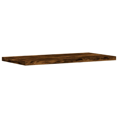 Wandschappen 40X20X1,5 Cm Bewerkt Hout Kleur Gerookt Eiken 40 x 20 x 1.5 cm