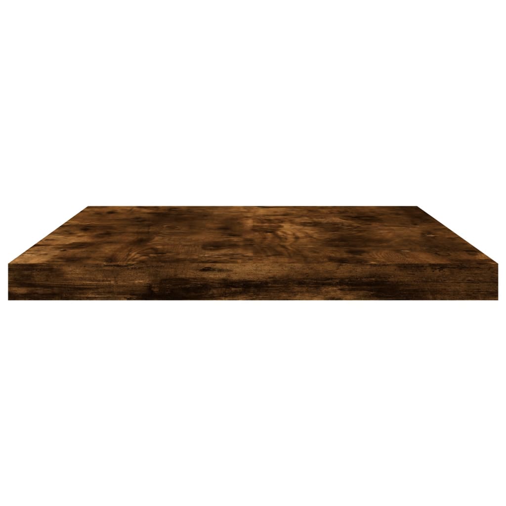 Wandschappen 40X20X1,5 Cm Bewerkt Hout Kleur Gerookt Eiken 40 x 20 x 1.5 cm