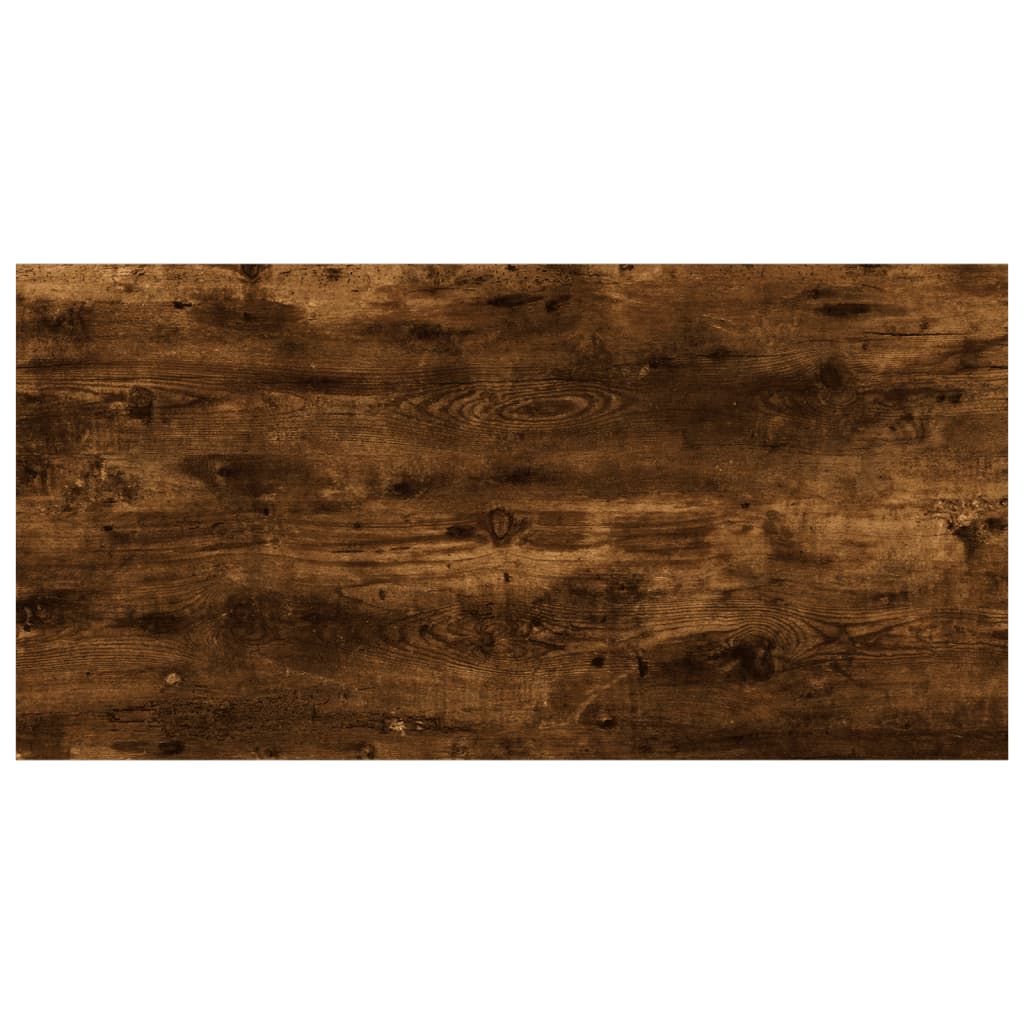 Wandschappen 40X20X1,5 Cm Bewerkt Hout Kleur Gerookt Eiken 40 x 20 x 1.5 cm