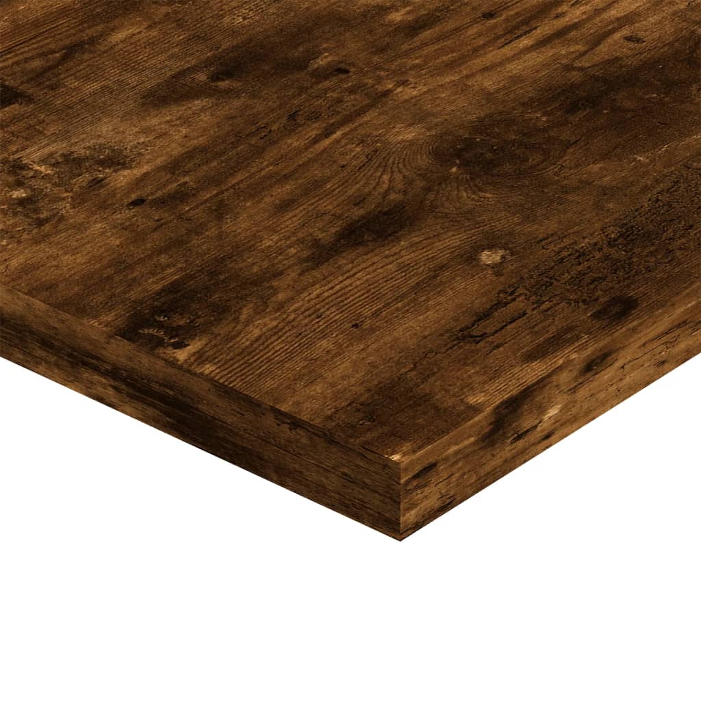 Wandschappen 40X20X1,5 Cm Bewerkt Hout Kleur Gerookt Eiken 40 x 20 x 1.5 cm
