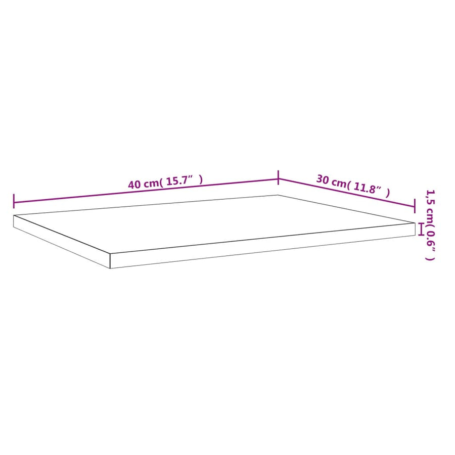 Wandschappen 4 st 40x30x1,5 cm bewerkt hout grijs sonoma eiken