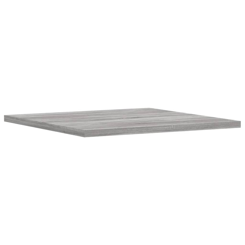 Wandschappen 4 st 40x40x1,5 cm bewerkt hout grijs sonoma eiken