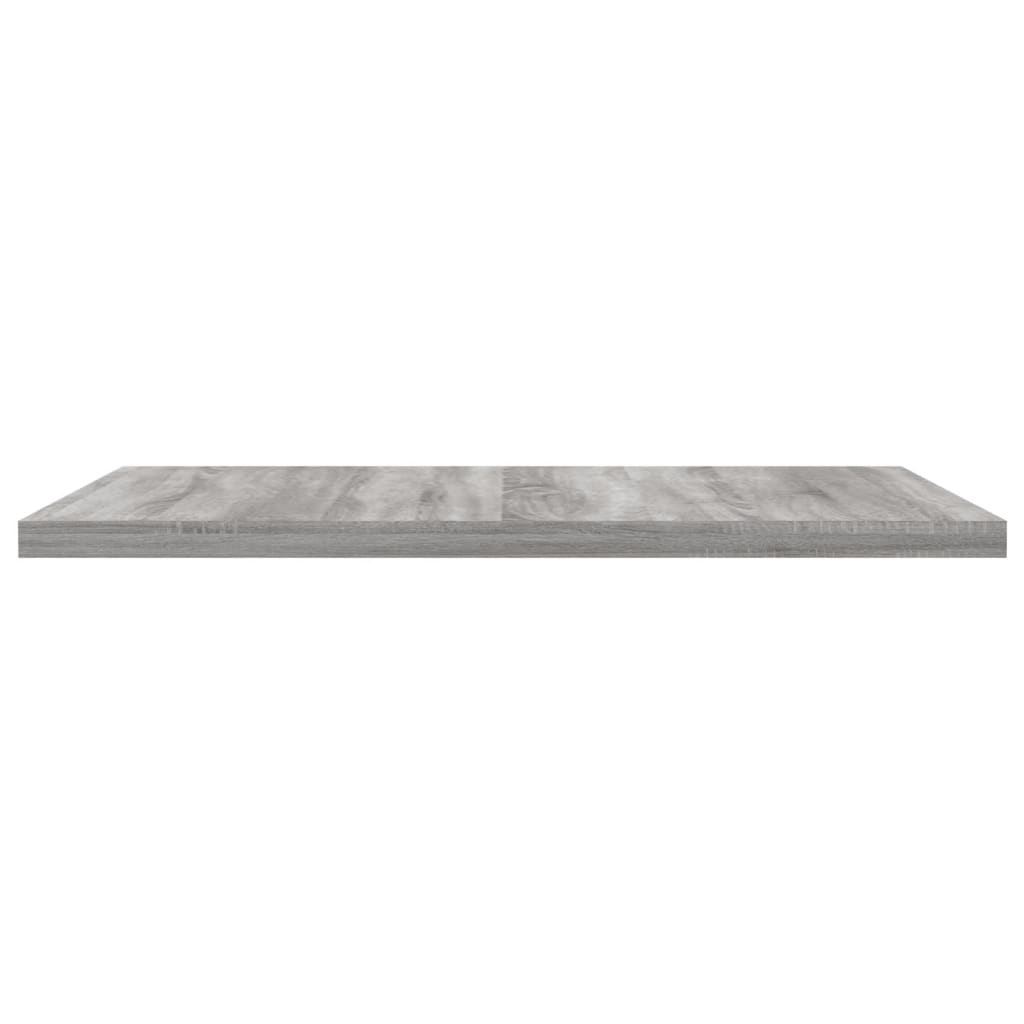 Wandschappen 4 st 40x40x1,5 cm bewerkt hout grijs sonoma eiken