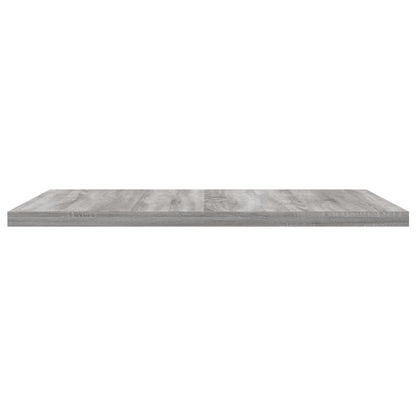 Wandschappen 4 st 40x40x1,5 cm bewerkt hout grijs sonoma eiken