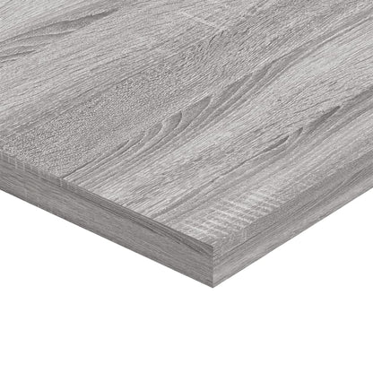 Wandschappen 4 st 40x40x1,5 cm bewerkt hout grijs sonoma eiken
