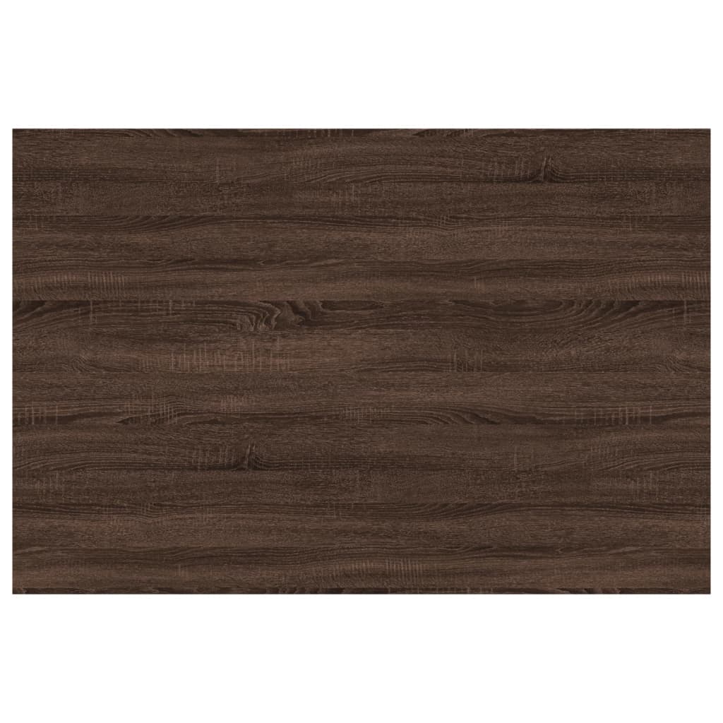 Wandschappen 4 St 60X40X1,5 Cm Bewerkt Hout Bruineikenkleurig