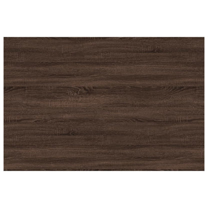 Wandschappen 4 St 60X40X1,5 Cm Bewerkt Hout Bruineikenkleurig
