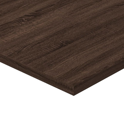 Wandschappen 4 St 60X40X1,5 Cm Bewerkt Hout Bruineikenkleurig