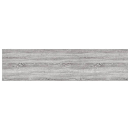 Wandschappen 80X20X1,5 Cm Bewerkt Hout Eiken Grijs Sonoma 4 80 x 20 x 1.5 cm