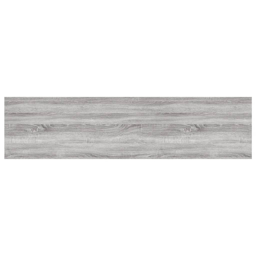 Wandschappen 80X20X1,5 Cm Bewerkt Hout Eiken Grijs Sonoma 4 80 x 20 x 1.5 cm