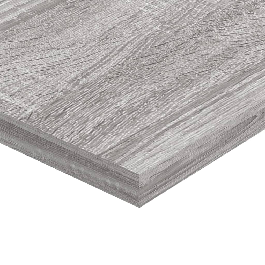 Wandschappen 80X20X1,5 Cm Bewerkt Hout Eiken Grijs Sonoma 4 80 x 20 x 1.5 cm