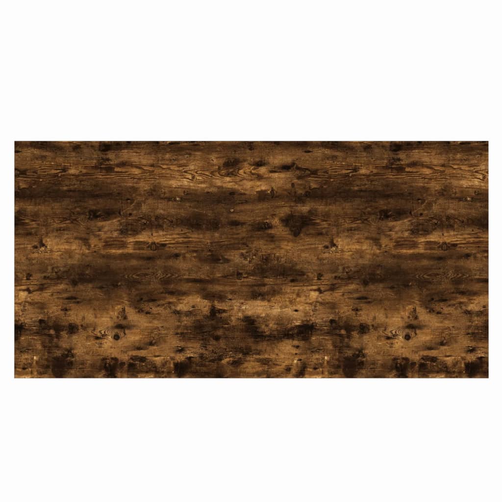 Wandschappen 4 st 80x40x1,5 cm bewerkt hout gerookt eikenkleur