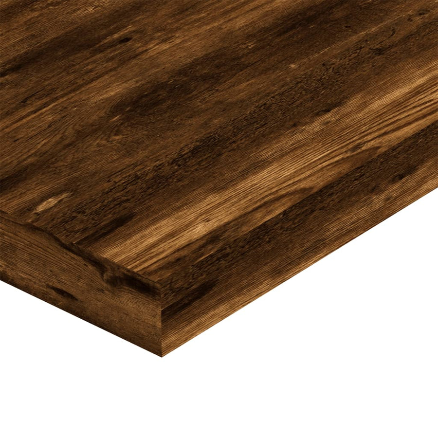 Wandschappen 100X10X1,5 Cm Bewerkt Hout Kleur Gerookt Eiken 4 100 x 10 x 1.5 cm