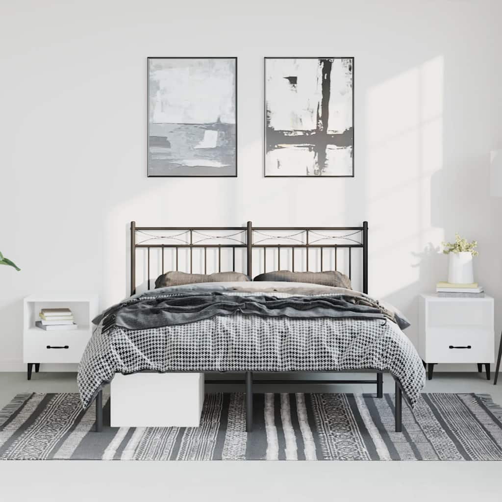 Bedframe Metaal 135 x 190 cm