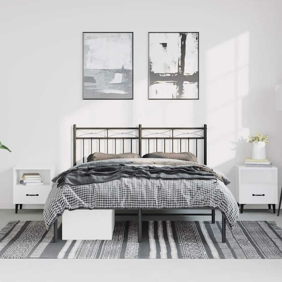 Bedframe Metaal 135 x 190 cm