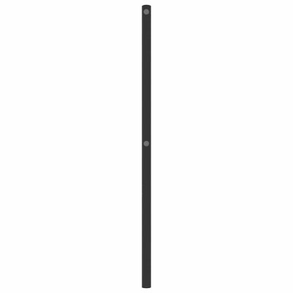 Vervangend hoofdbord 150 cm metaal zwart
