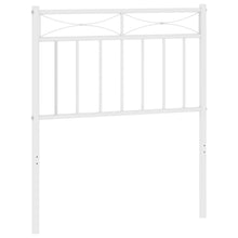 Hoofdbord Metaal 75 cm Wit
