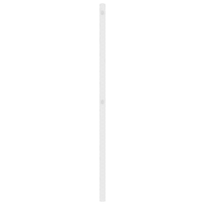 Vervangend hoofdbord 100 cm metaal wit