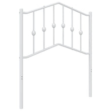Hoofdbord Metaal 75 cm Wit