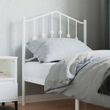 Hoofdbord Metaal 75 cm Wit