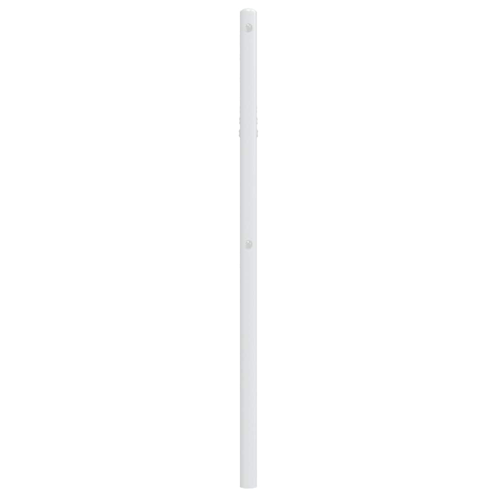 Hoofdbord Metaal 100 cm Wit