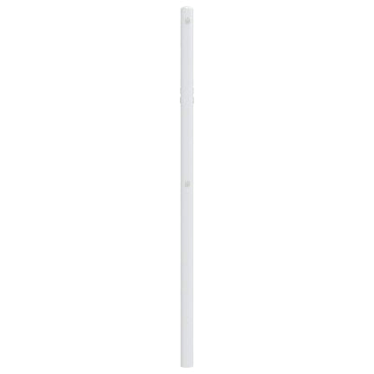 Hoofdbord Metaal 100 cm Wit