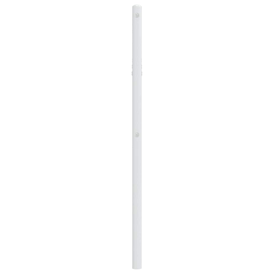 Hoofdbord Metaal 100 cm Wit