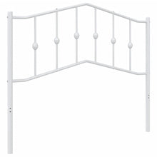 Hoofdbord Metaal 107 cm Wit