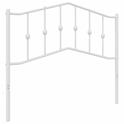 Hoofdbord Metaal 107 cm Wit