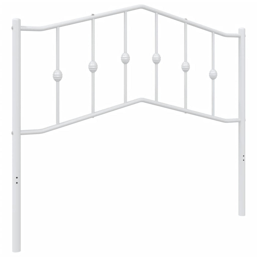 Hoofdbord Metaal 107 cm Wit